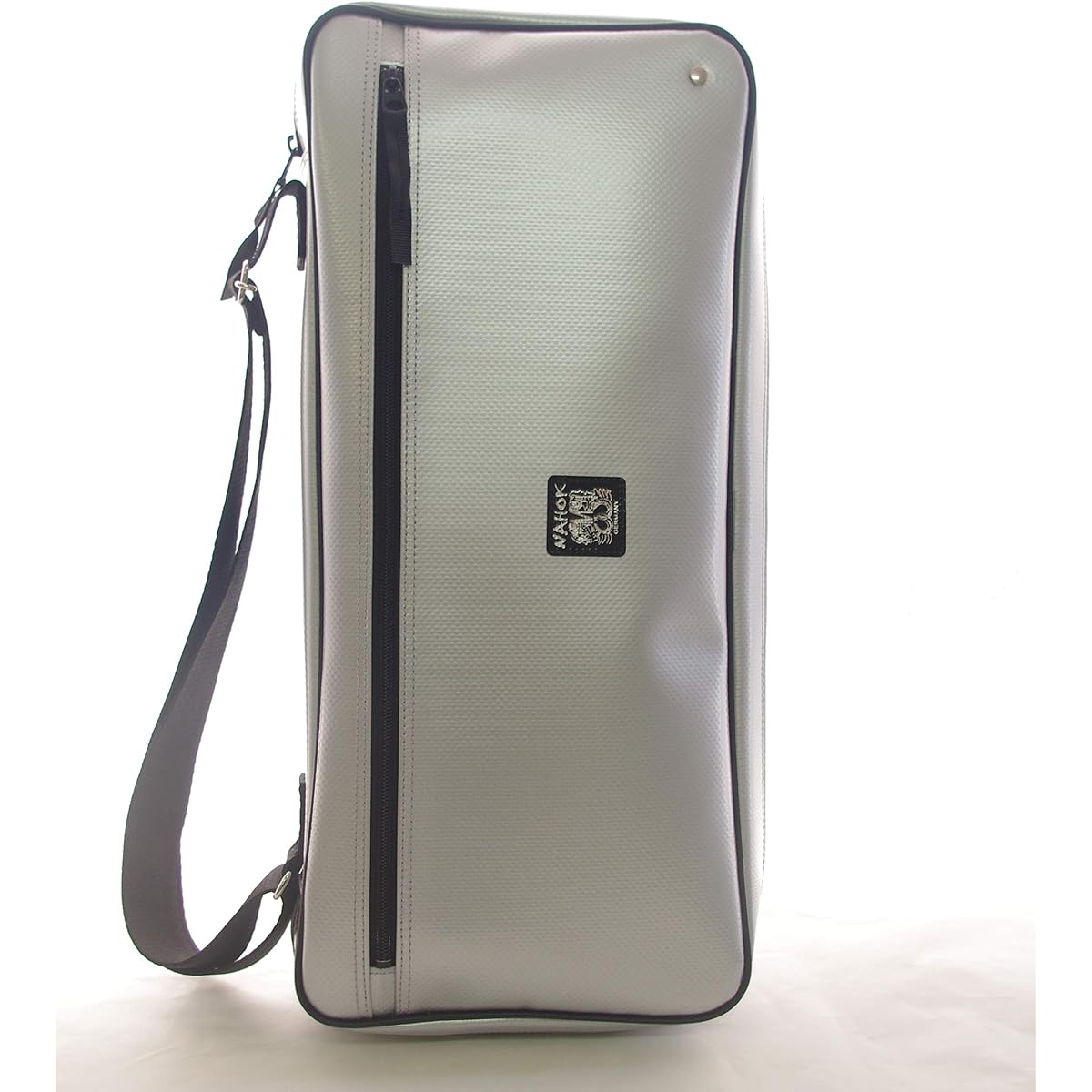 NAHOK Drumstick Soft Case "Drum Line 4" Silver [Waterproof Fabric Made in Germany] Fabric from Germany, Made in Japan.