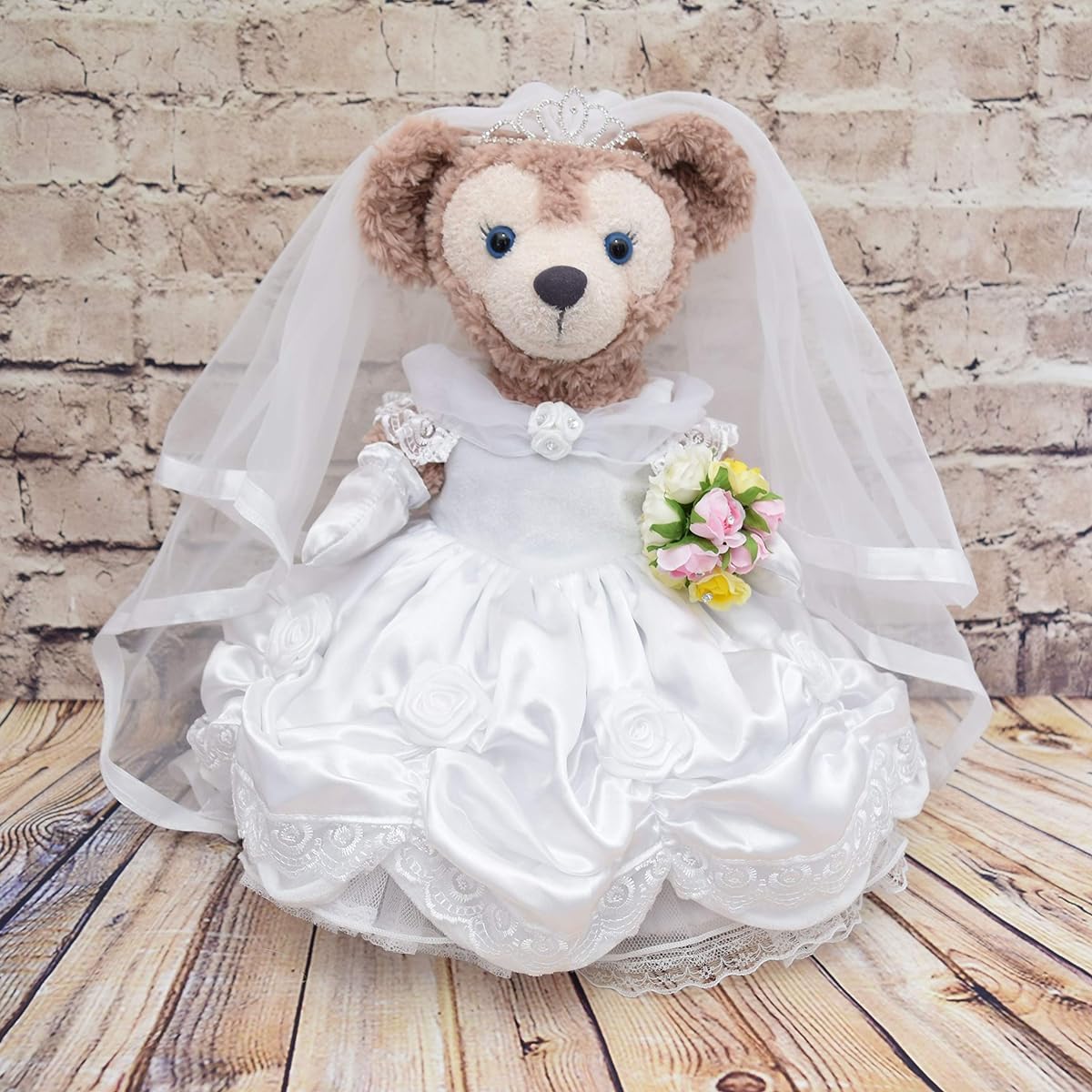 [Teddy Bear Mail Order Alice] Duffy & ShellieMay Costume Beauty and the Beast Wedding ver. Belle & Adam (no body) S size