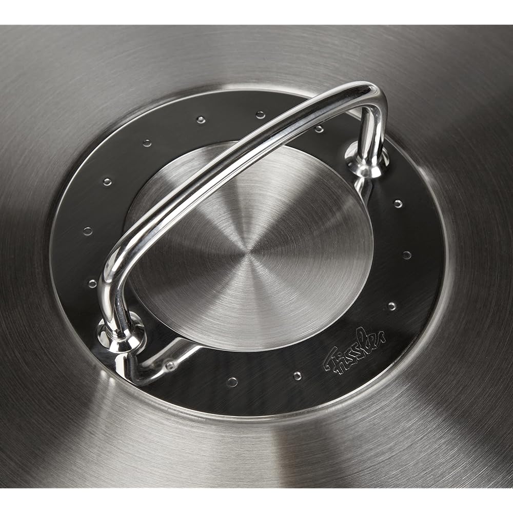 Fissler Pot Lid Silver 28cm Pro Collection Waterless Lid Stainless Steel [Authorized Japanese Product] 83-104-286