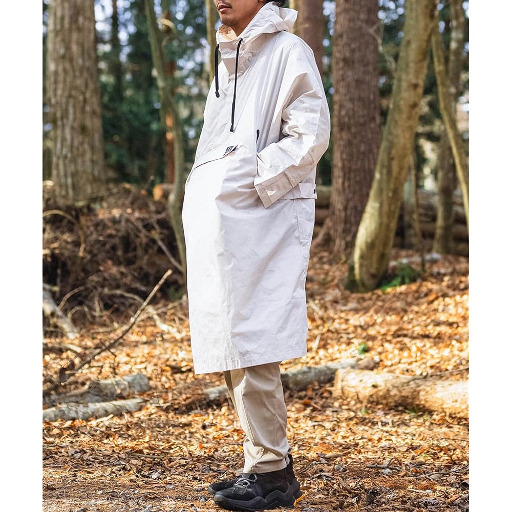 S'more PULLOVER LONG RAIN COAT Pullover long rain coat outdoor wear smoAraicoa