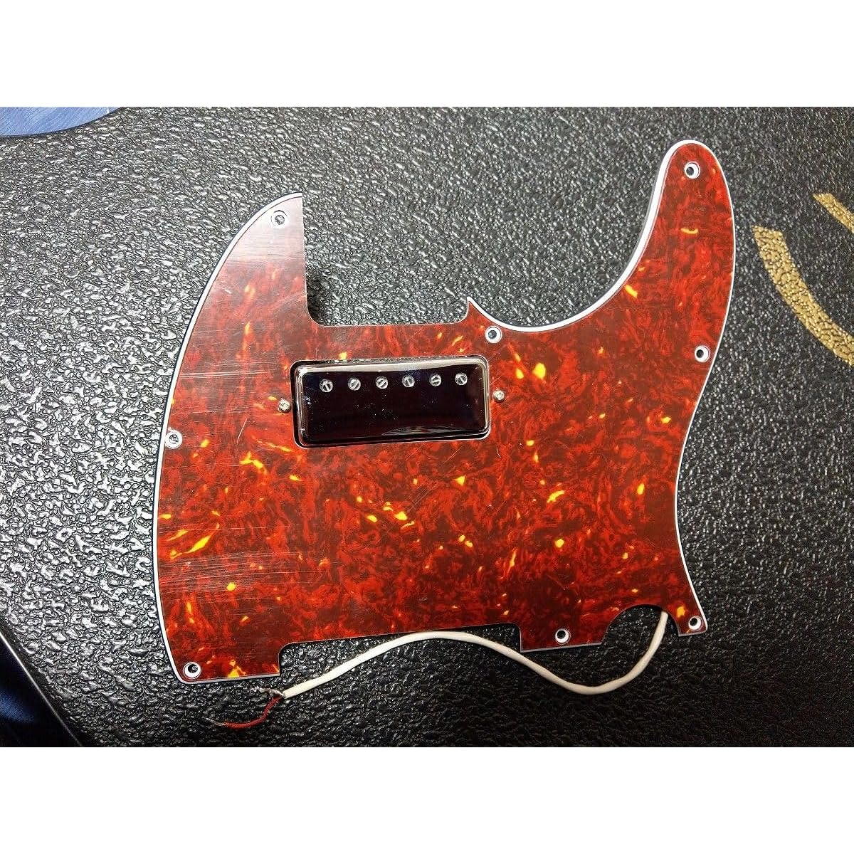 Pickguard Telecaster Tortoise Shell Mini Ham Pickup Included