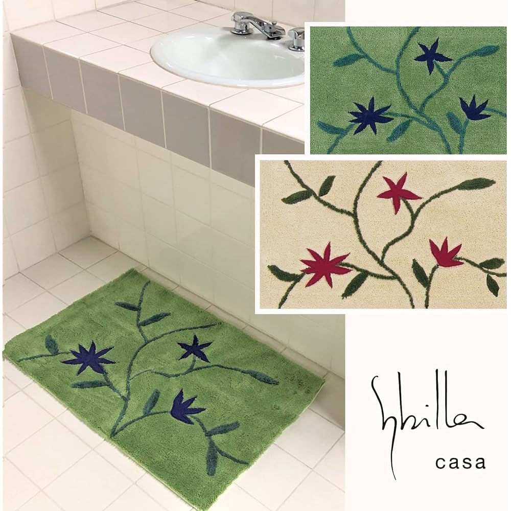 sybilla Amelia Interior Mat Approx. 50 x 80cm Gift Boxed Green Housewarming Gift 24018