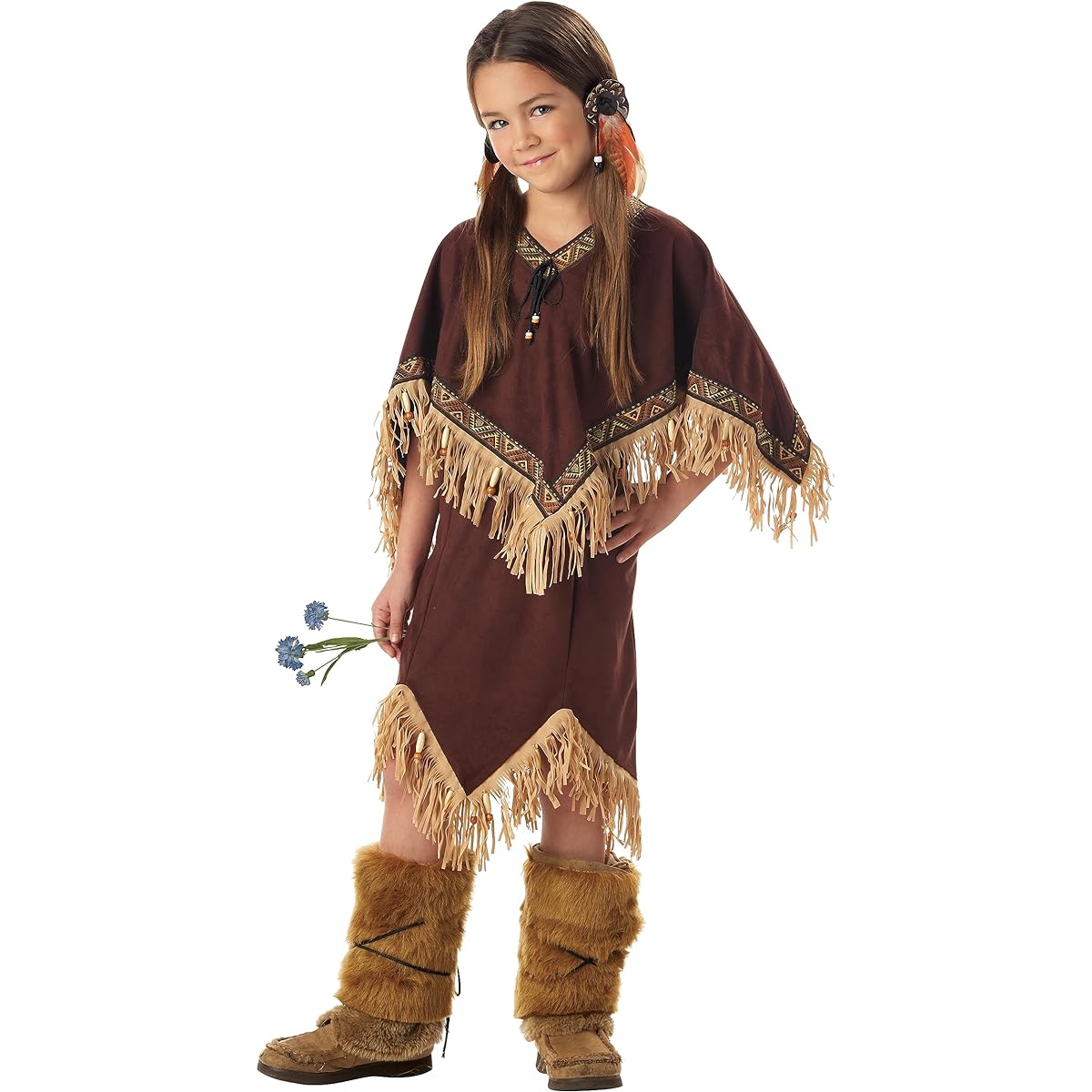 PRINCESS WILDFLOWER Indian costume, costume for children, size XS