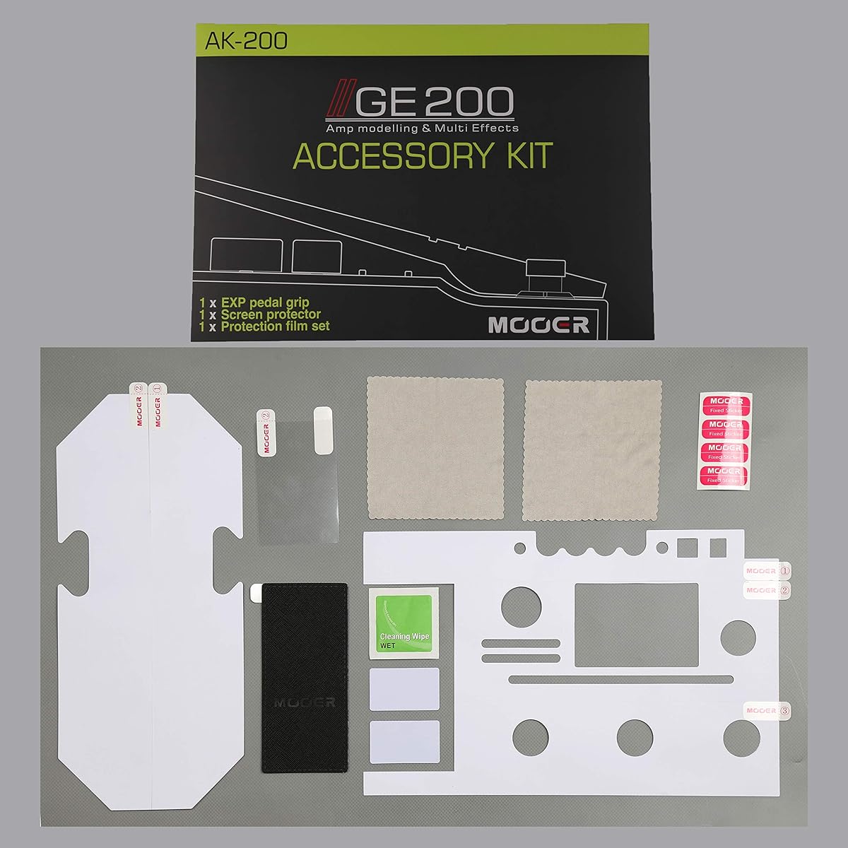 Moore GE200 Multi-Effect Kit (AK200 Pedal Protector)