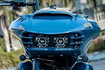 Moto Onfire Black Windshield Spike Bolt Windscreen Screw Harley Touring Models (Road Glide 2015-Up)