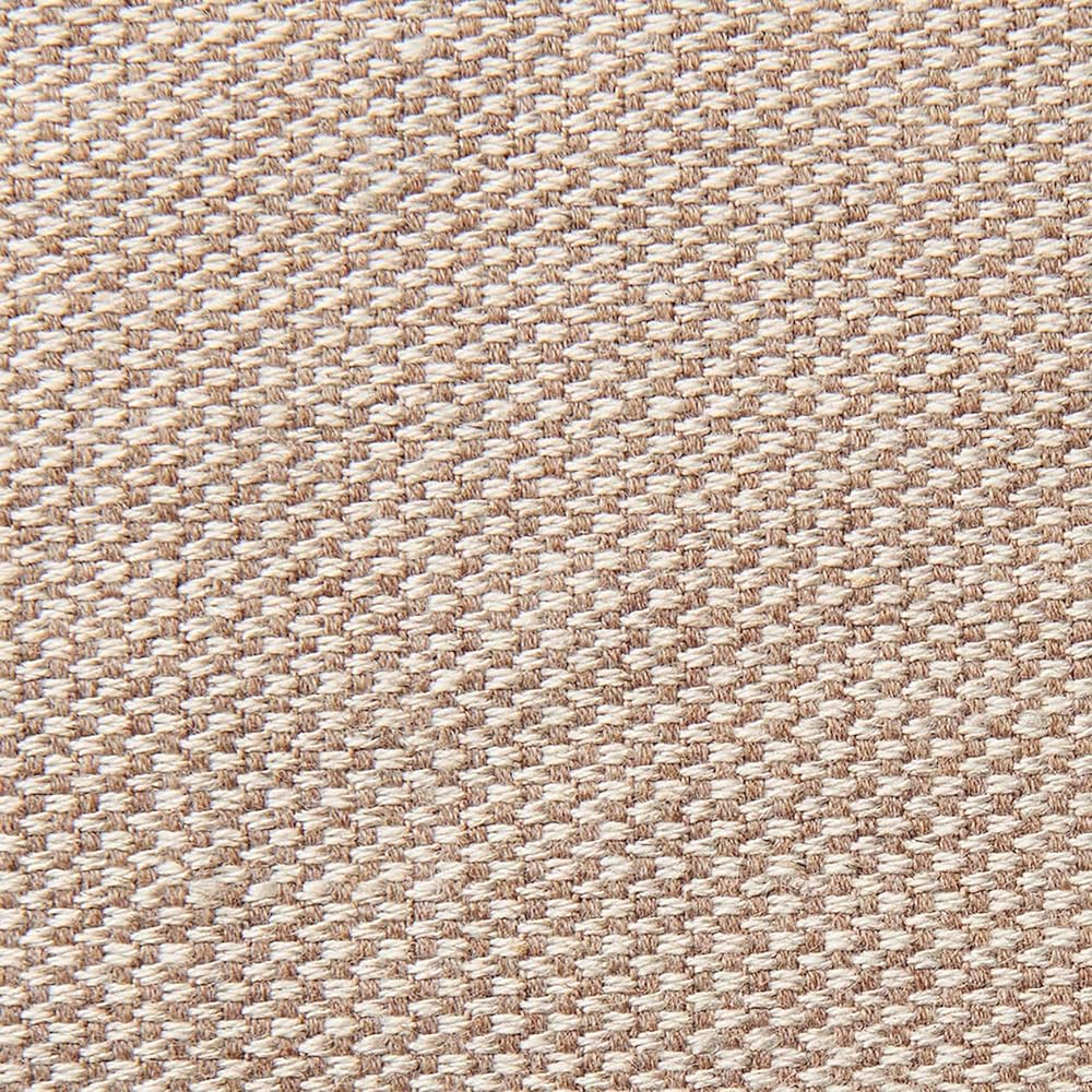 MUJI Cotton Linen Basket Weave High Back Reclining Sofa/Ottoman Cover/Beige 82585513