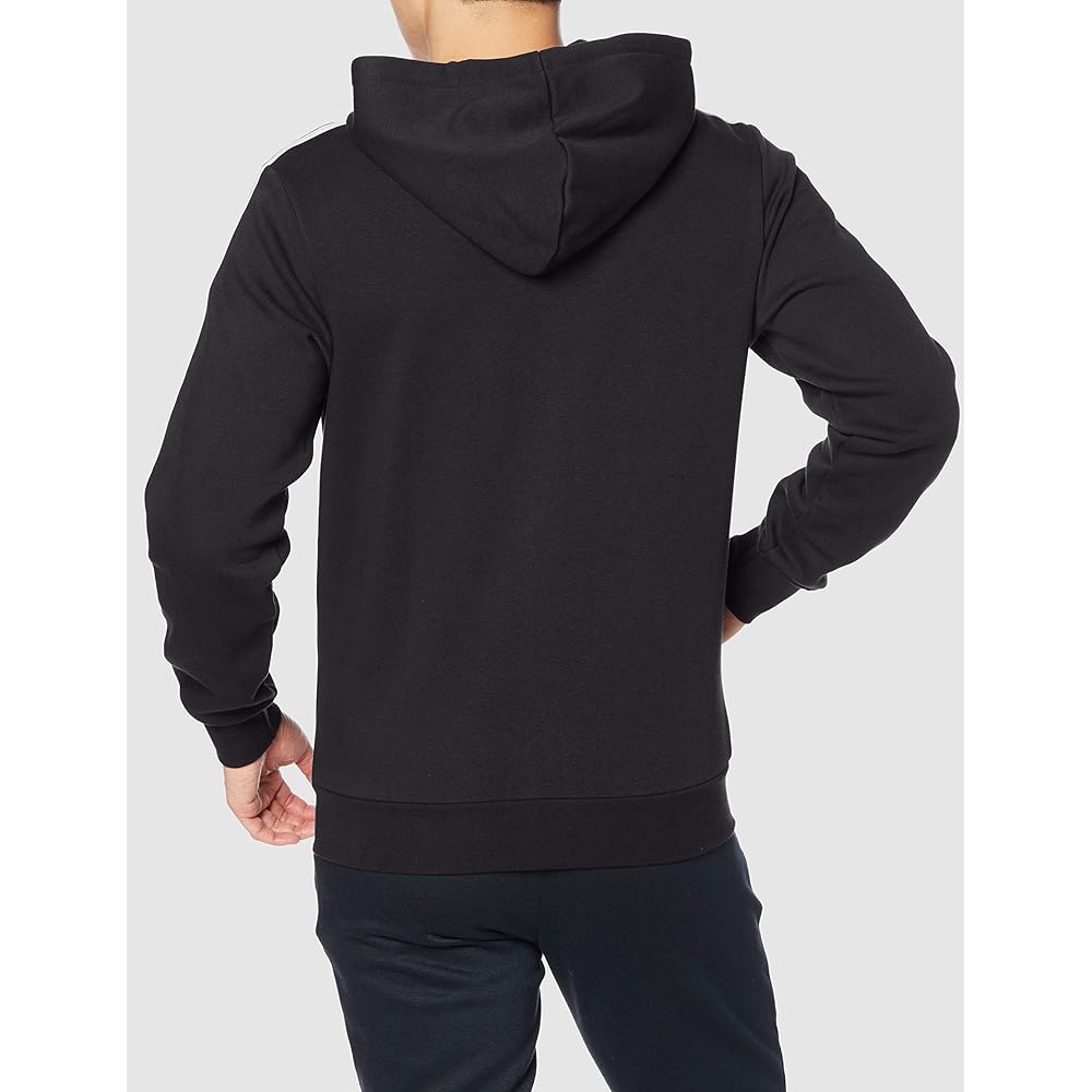 [Adidas] Sweat Hoodie Essentials 3 Stripes Full Zip Hoodie Men's