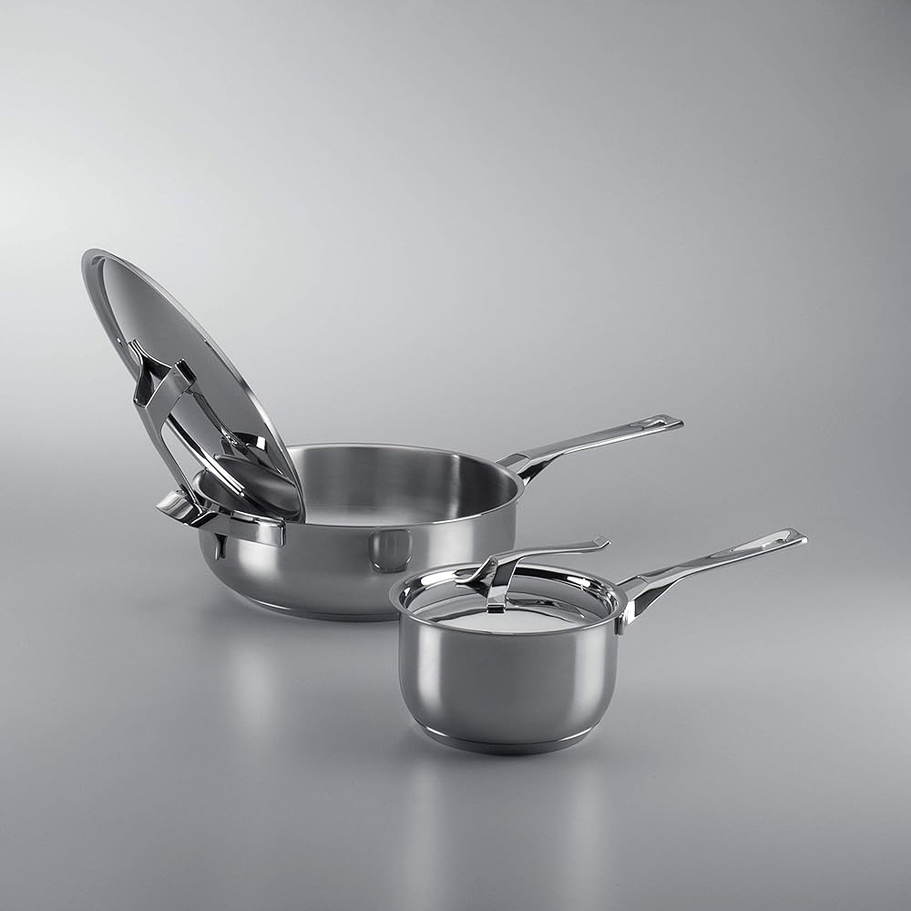 Barazzoni Saucepan with Lid 20cm MY POT Stainless Steel