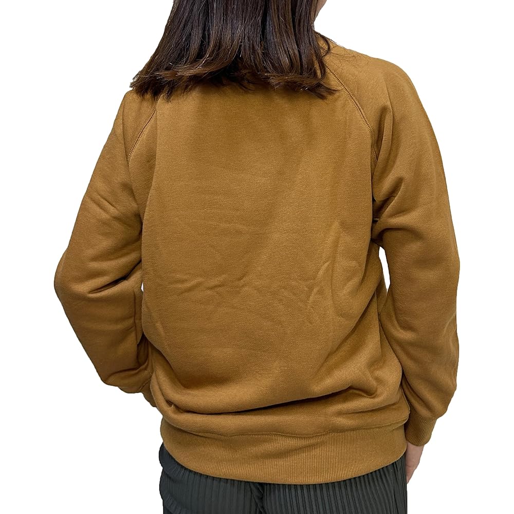 [Logo Spark] Women's Back Boa One Point Crew Neck Sweatshirt M,L