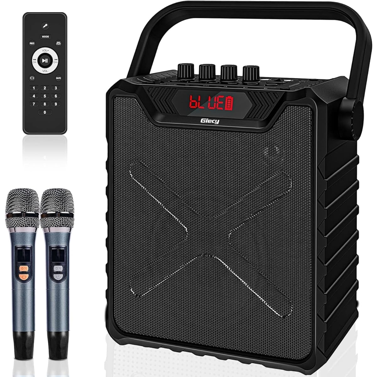 rophone Speaker, Loudspeaker, Suitable for Home Parties, Karaoke, Meetings, Seminars, Mountain Climbing, Street Speeches, School Events, Outdoors, Disaster Prevention, Events, etc., Japanese Instruction Manual Included [Technical Approval Mark Certified]