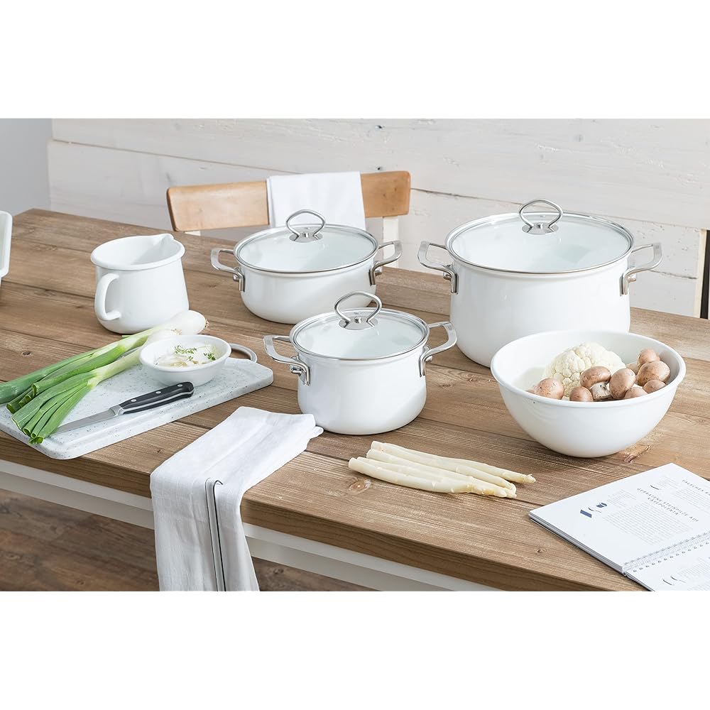 RIESS Mug Arctic White 1kg Beak Pot 12cm 1L 0672-033