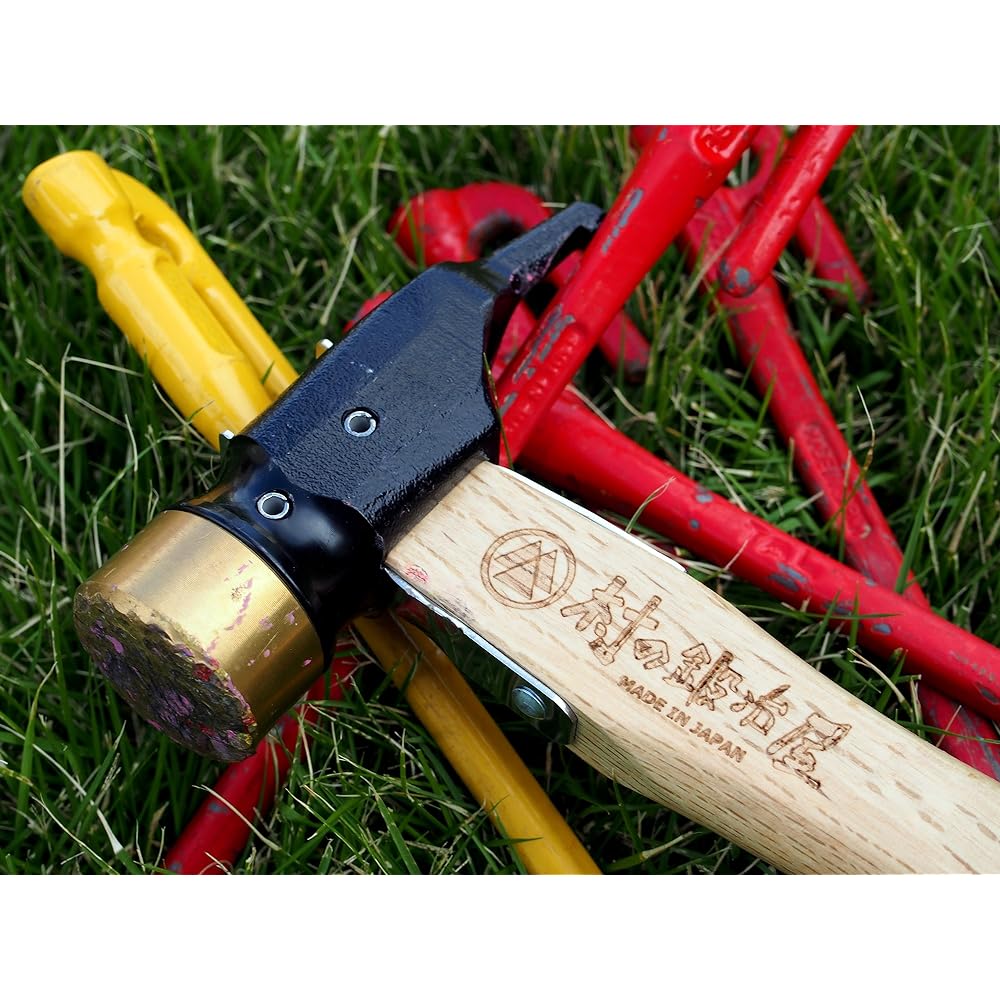 ELLISSE Forged Hardened Peg Hammer ELLISSE Stake Ultimate Hammer (Brass Head x Black)
