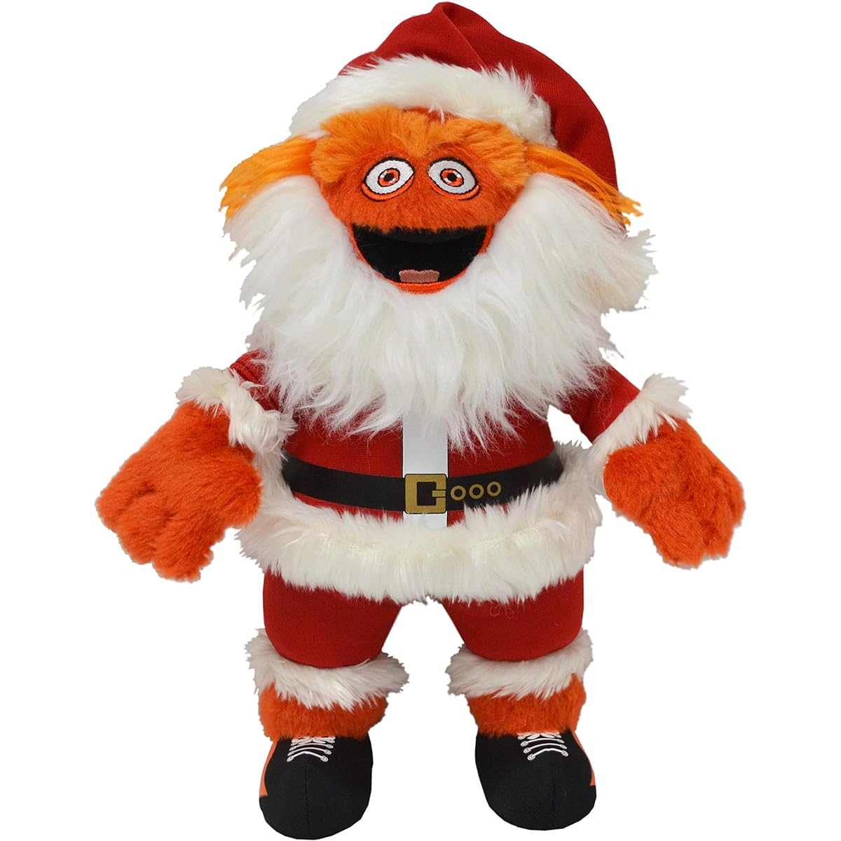 Bleacher Creatures Philadelphia Flyers Santa Gritty 10" Mascot Plush Figure Mascot for play and display.