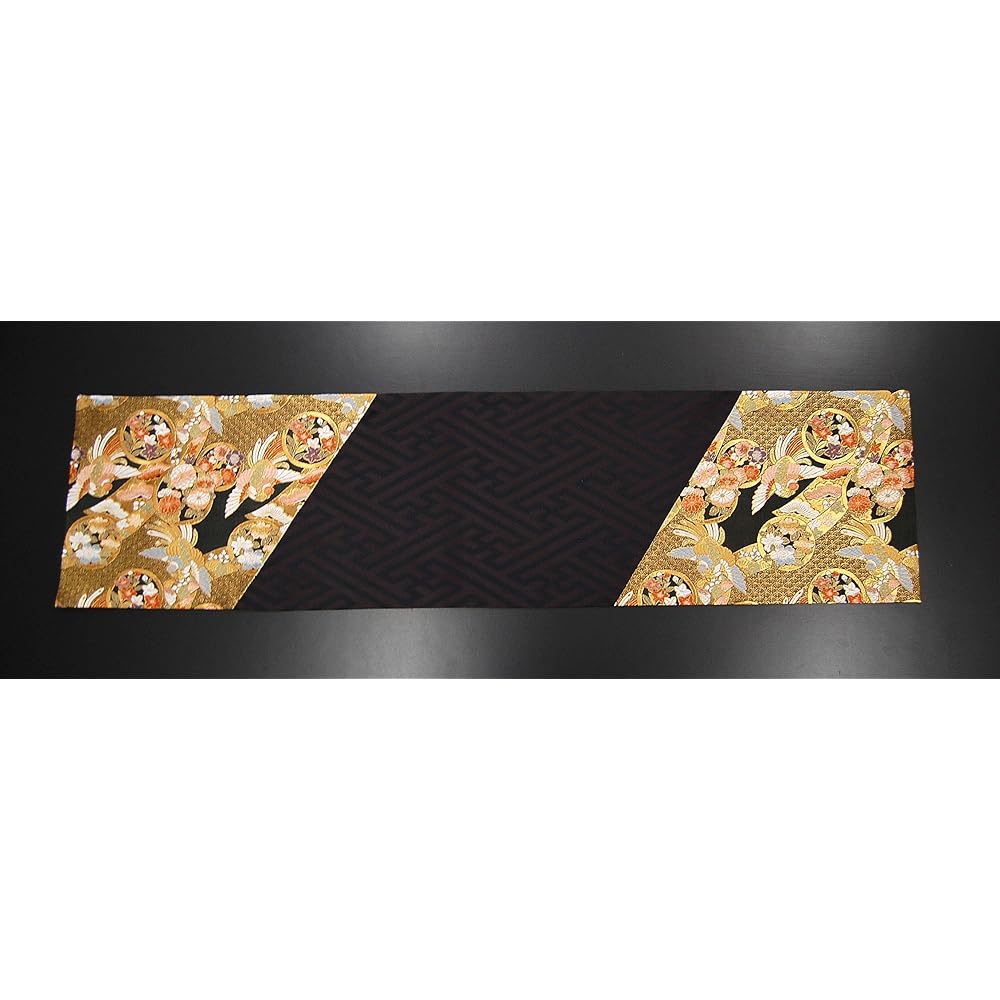 Japanese Style Kimono Table Runner, Obi, Boxed, Packaged, Popular, Great as a Gift for Overseas 120cm (Asuka)