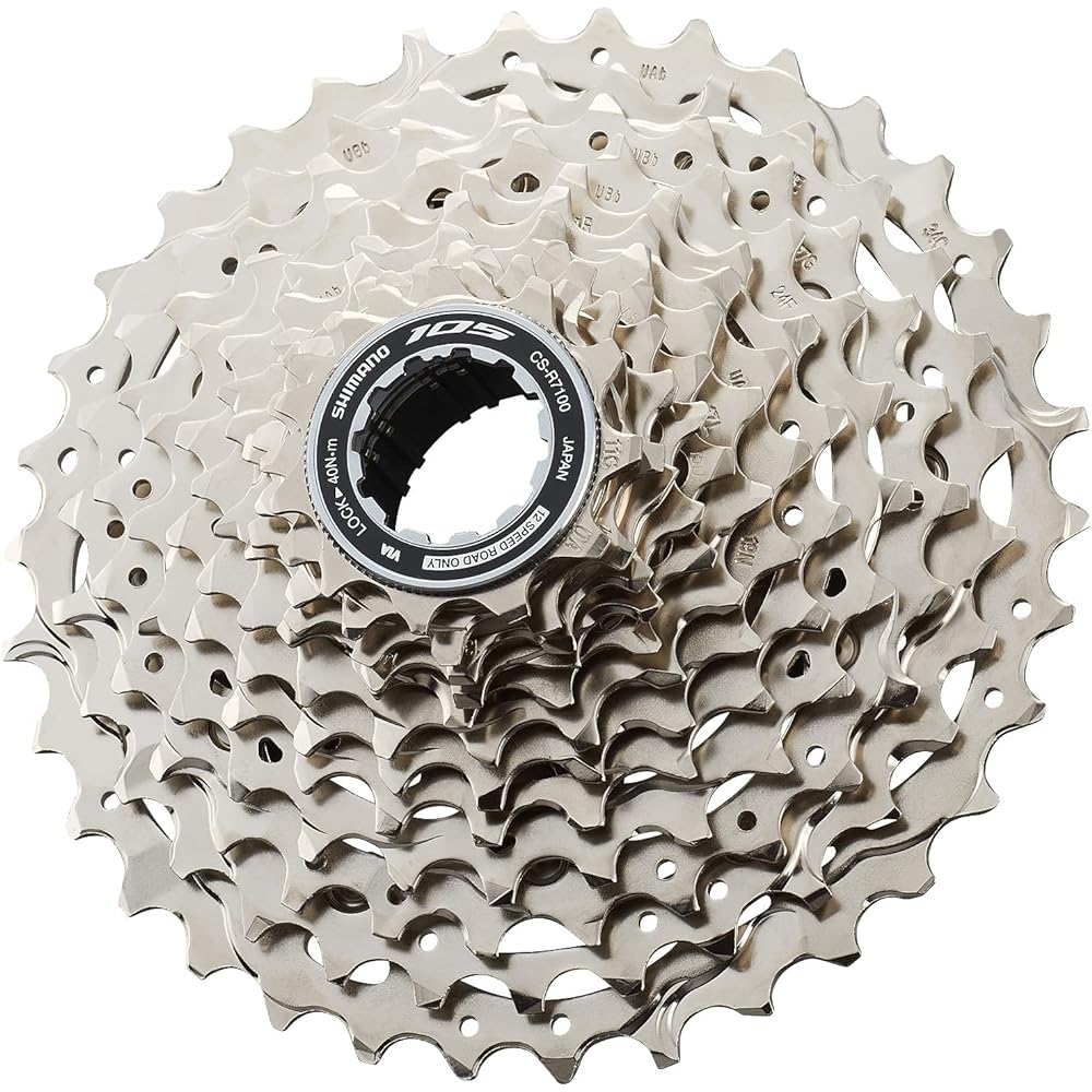 SHIMANO CS-R7100 12s 11-12-13-14-15-17-19-21-24-27-30-34T ICSR710012134 Medium