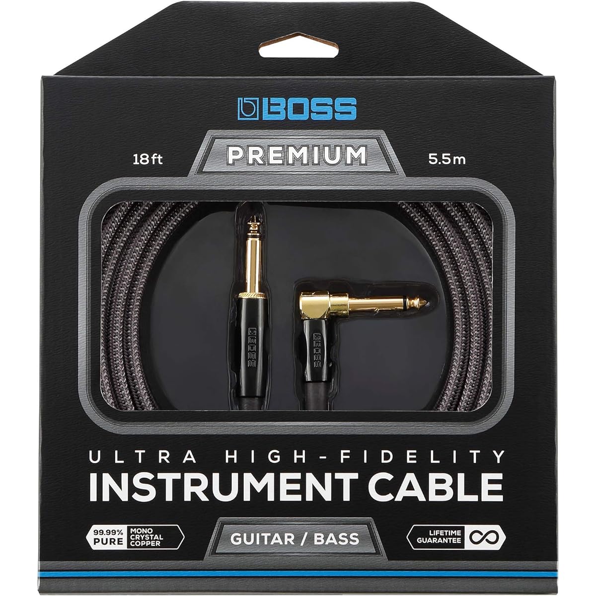 BOSS BIC-P18A Premium Cable 5.5m S-L Boss