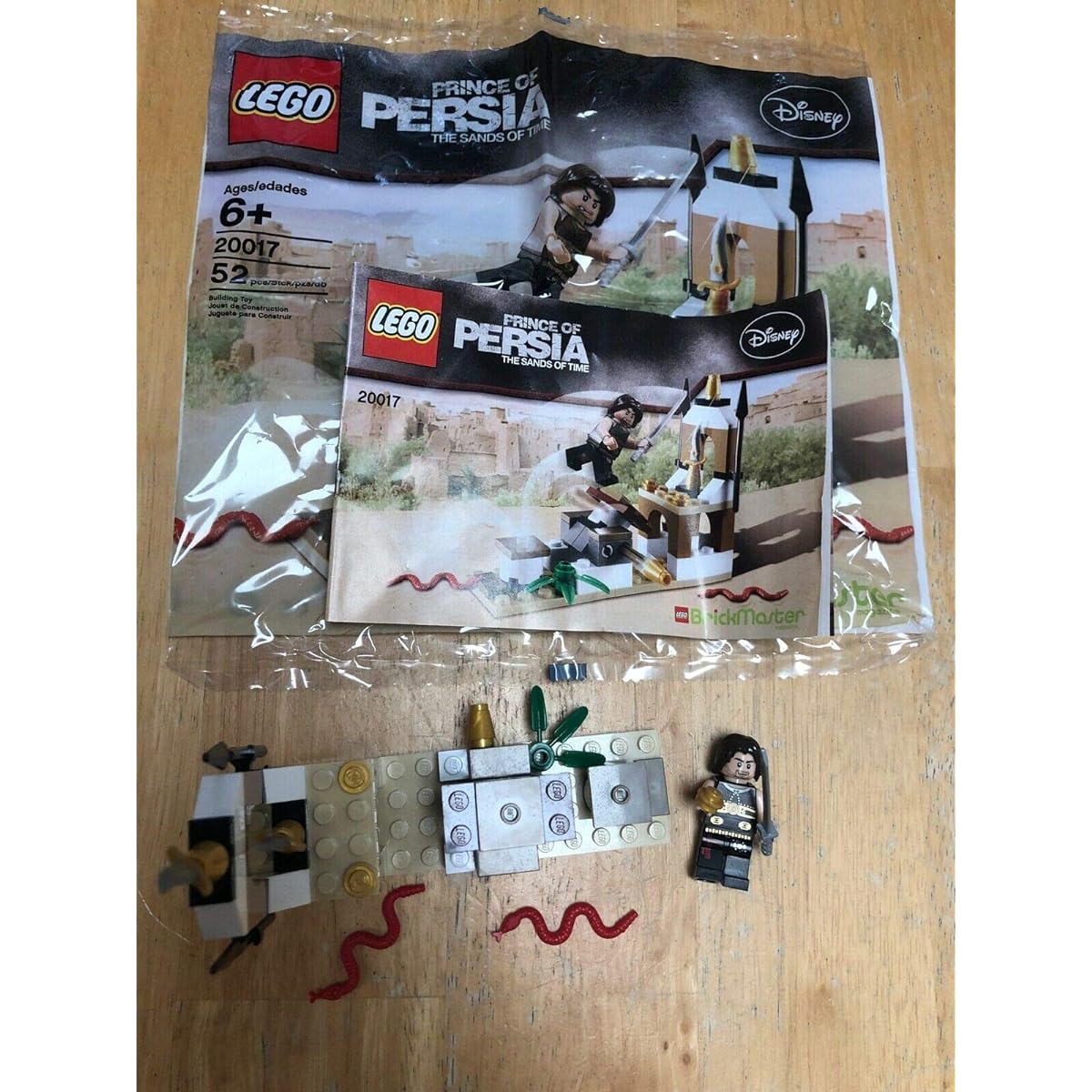 [LEGO Disney]Lego Disney LEGO BrickMaster Exclusive Mini Building Set Prince of Persia Bagged 20017 [Parallel import goods]