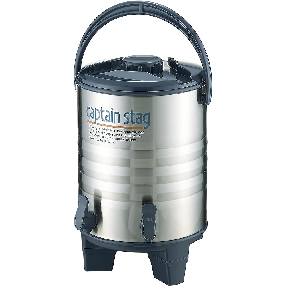 CAPTAIN STAG Jug Water Jug Tank Big Twin Cock [2 Plugs/Capacity 13L/16L] Heat/Cold Type Asta M-5035/M-5036