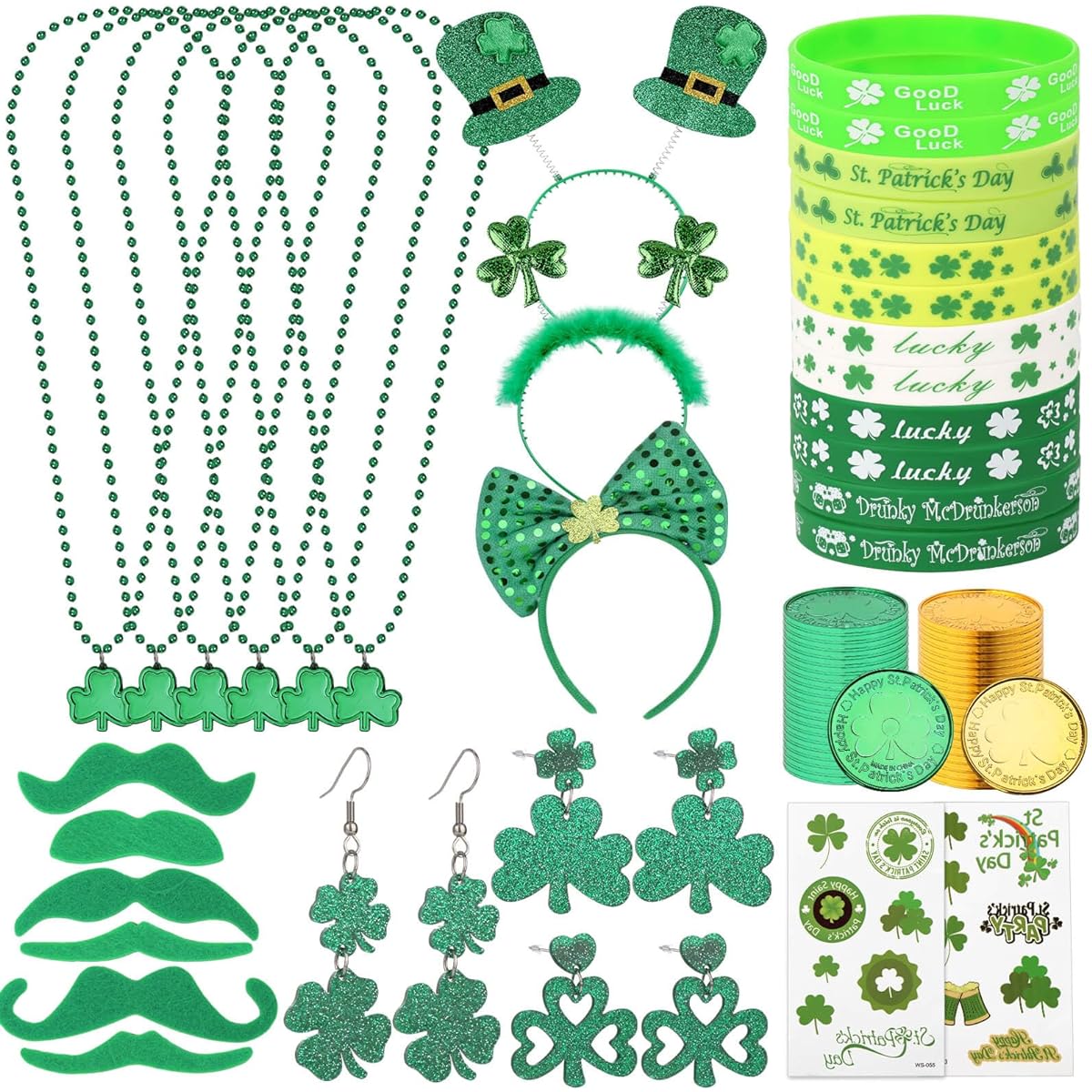 Tetutor St. Patrick's Day Party Favors Set