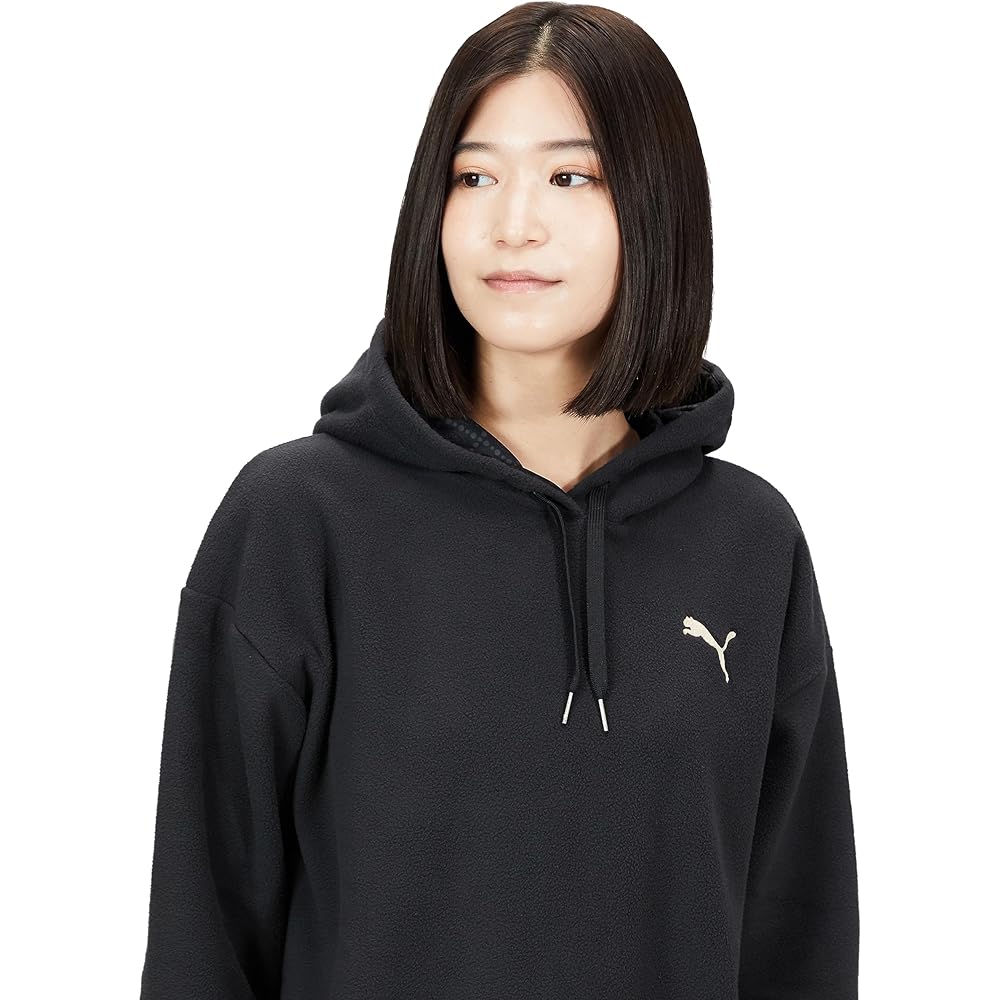 [PUMA] Training Warm Fleece Hoodie Outerwear LOGO LOVE Hoodie 524598 [Worn by Kana Muramoto] Women's