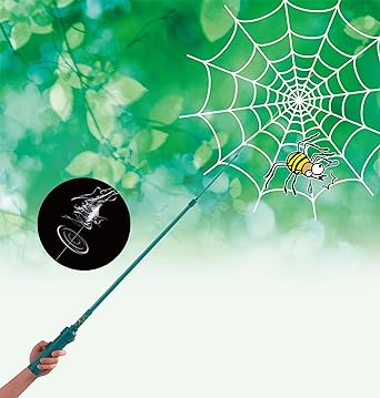 Spider web easy catch high speed rotation spider web buster