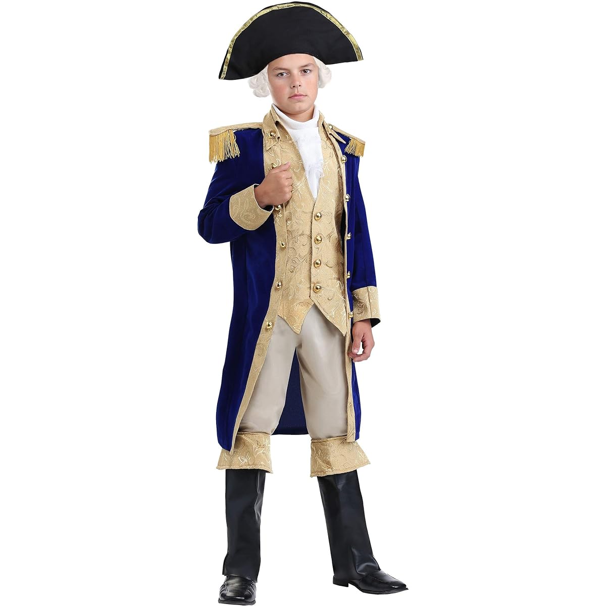 george washington boys costume