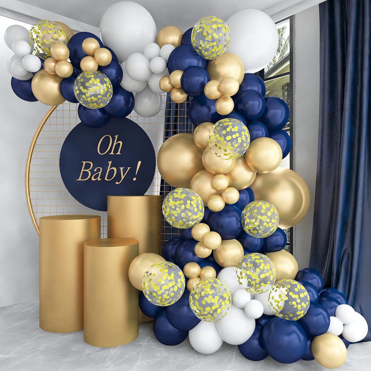 Soonlyn Double Plush Blue Balloon Kit
