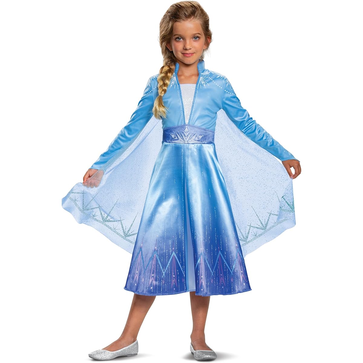 Deluxe Disney Frozen 2 Girls Elsa Costume (2T)
