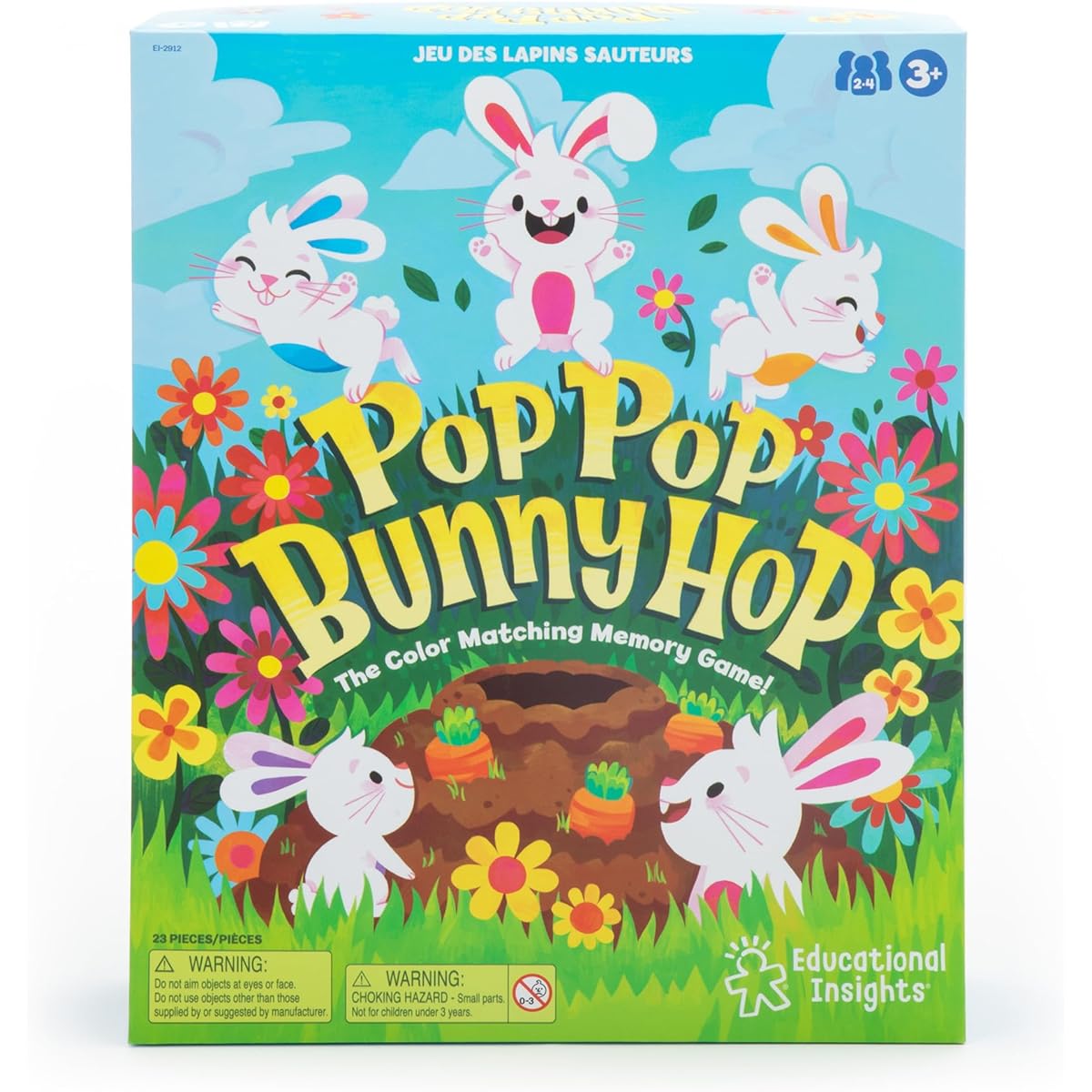 Educational Insights Pop Pop Bunny Hop