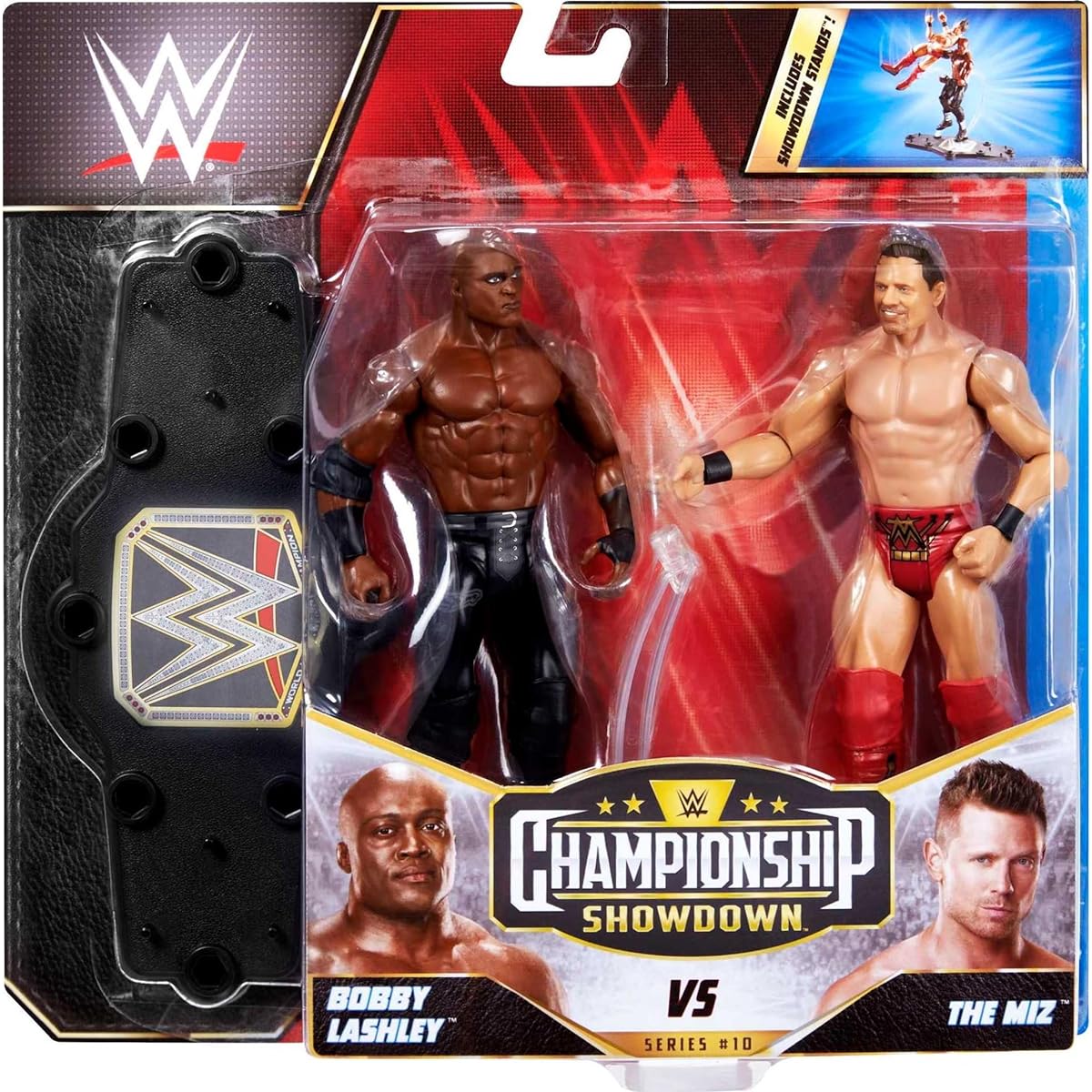 Mattel Bobby Lashley vs The Miz Championship Showdown Action Figure 6" Friday Night Smackdown Battle Pack Ages 6+