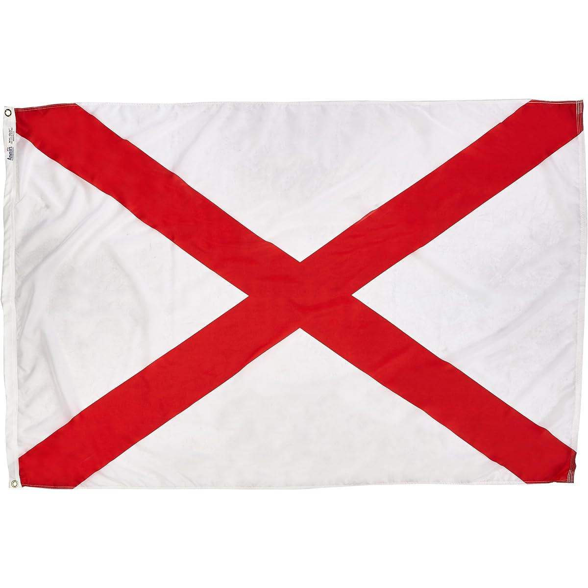 Annin Flagmakers 140070 4 ft. X 6 ft. Nyl-Glo Alabama Flag