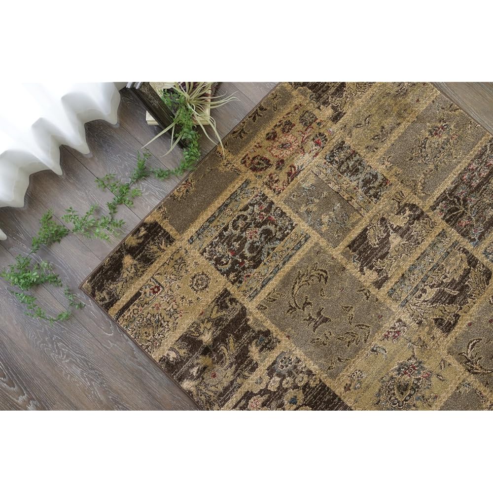 Sayan Sayan Antique Rug Carpet Old Style II 200x250 3 Tatami Brown
