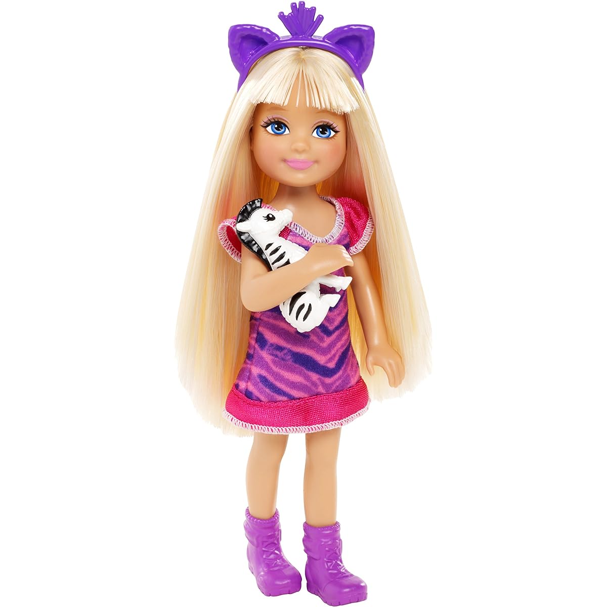 Mattel Barbie BDG33 - Chelsea Safari Fun with Zebra