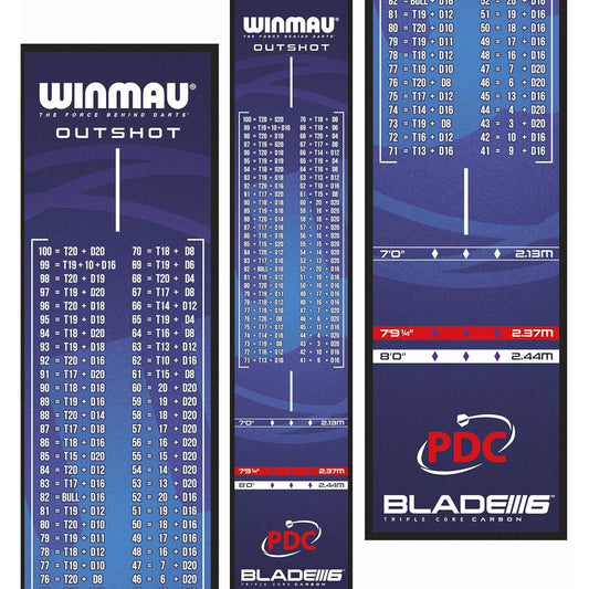 Winmau Darts Dartboard Mat - For Perfect Osh Measurements