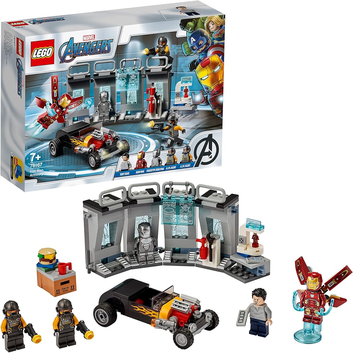 LEGO Super Heroes Iron Man Armory 76167