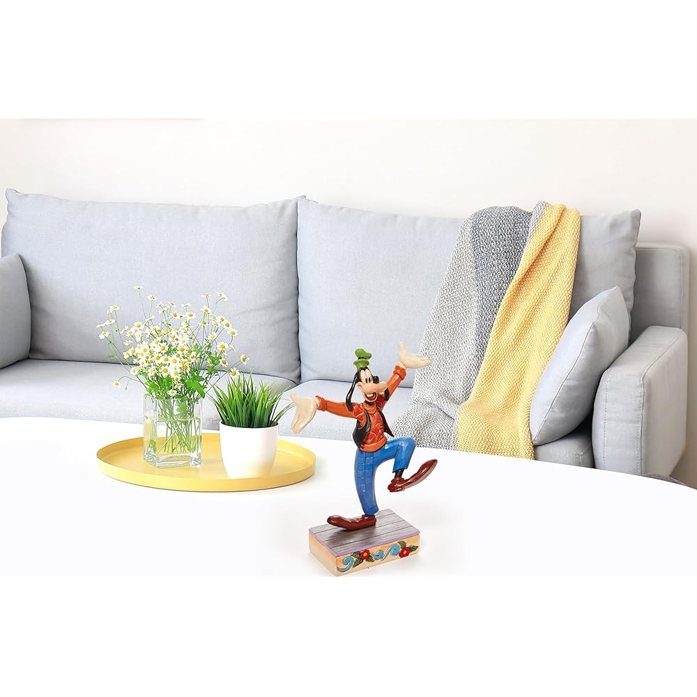 Disney Traditions Goofy Celebration 6010091 Body: W10 x H21.7 x D6.1cm
