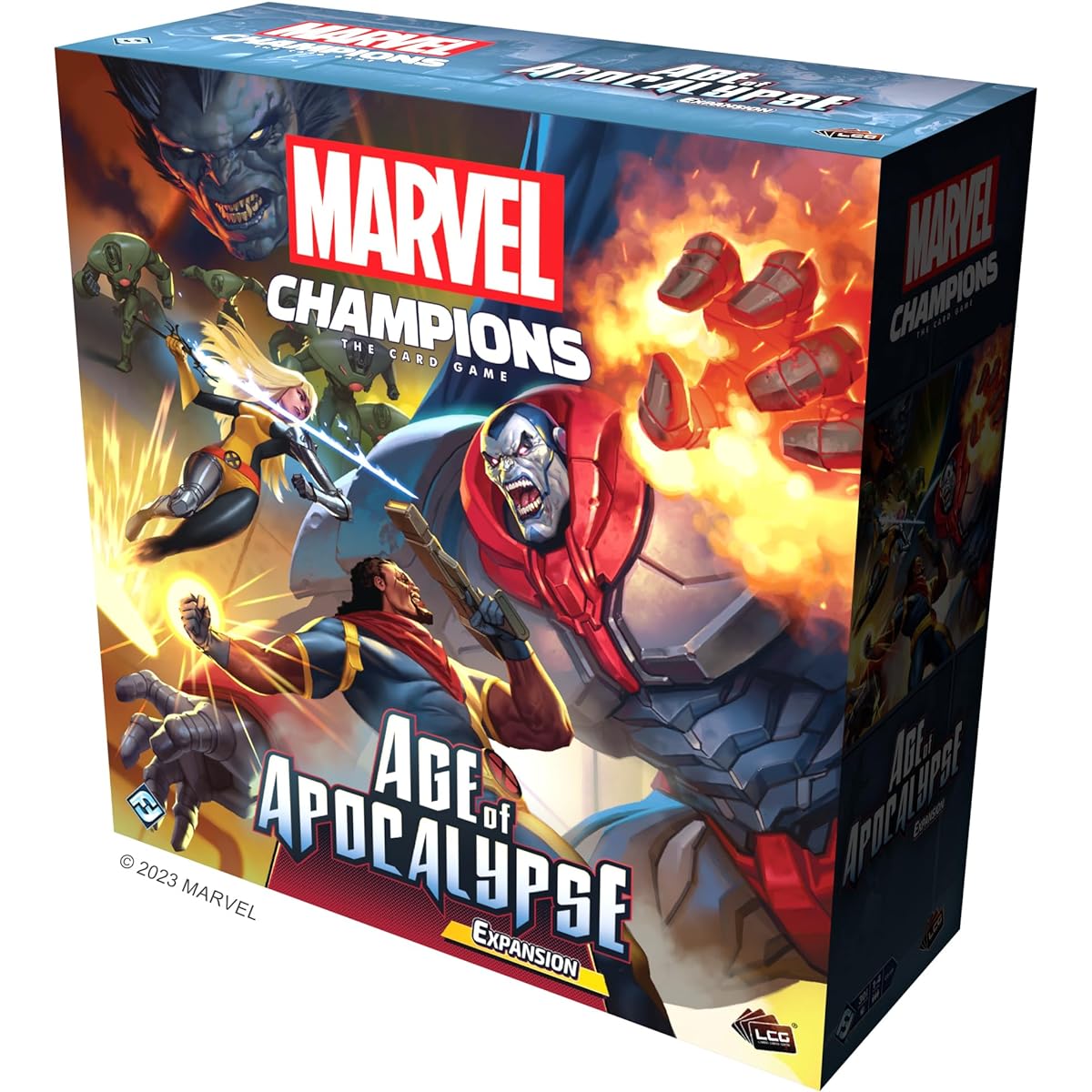Fantasy Flight Games Marvel Champions Card Game Age of Apocalypse Campaign Expansion - Cooperative Superhero Strategy Game for Kids and Adults, Ages 14+, 1-4 Players, 45-90 Minute Playtime