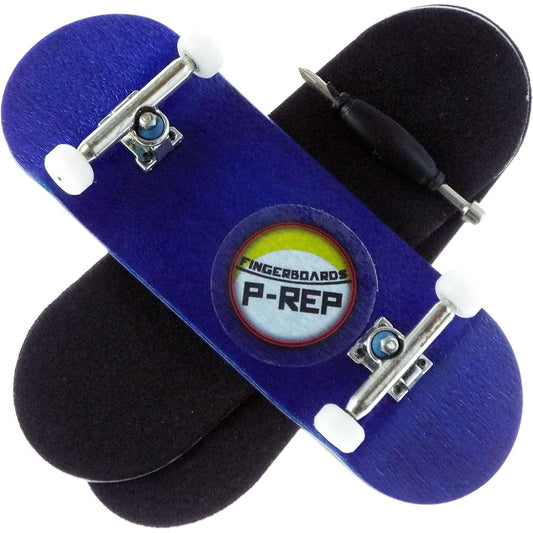 P-REP Blue – Solid Performance Complete Wood Fretboard (Chromite, 32mm x 97mm)