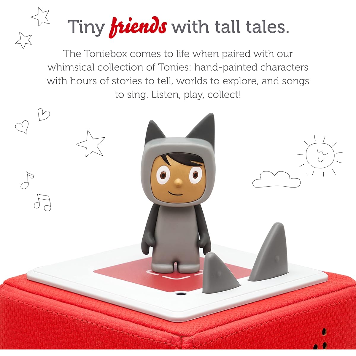Tonies Creative Audio Character - Grey/Medium