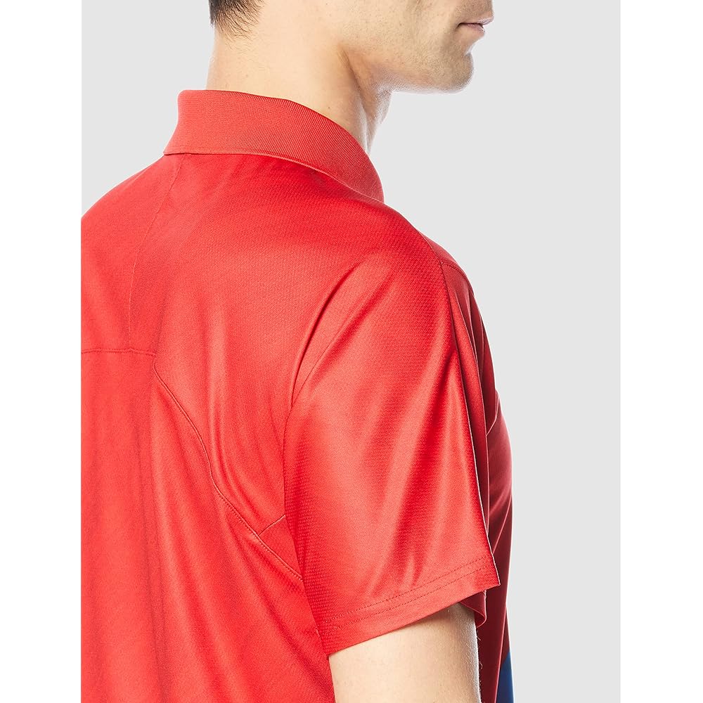 [Mizuno] Tennis Wear, Collared Game Shirt, Short Sleeve, Sweat Absorbent, Quick Drying 62JA1503