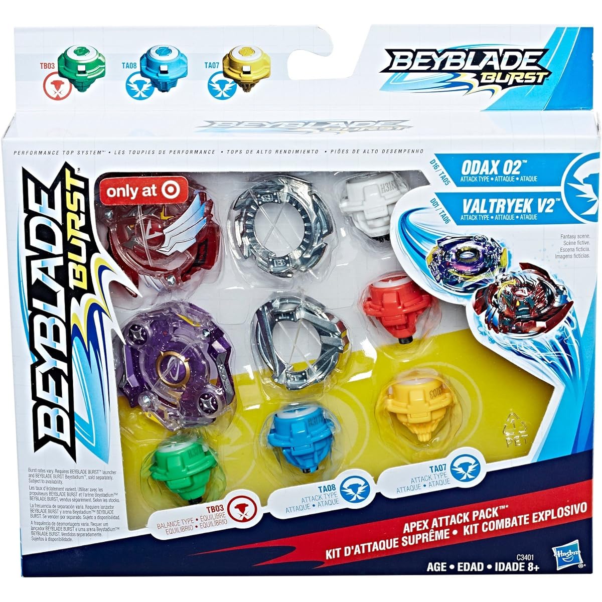 Beyblade Burst Attack Pack
