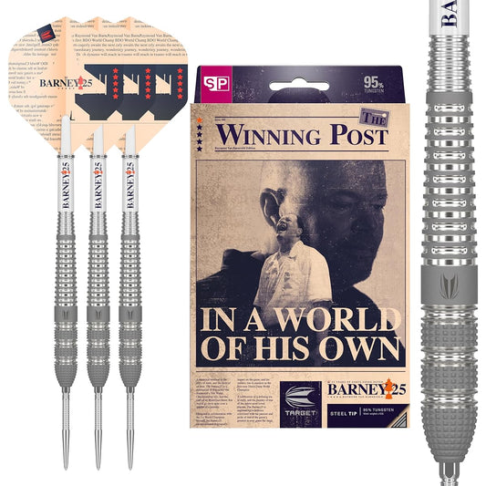 Target Darts Raymond Van Barneveld RVB 25th Edition 23G 95% Tungsten Swiss Point Steel Tip Dart Set