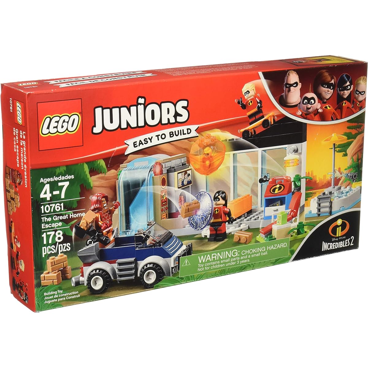 LEGO Juniors the Great Home Escape 10761 Building Kit (178 Piece)