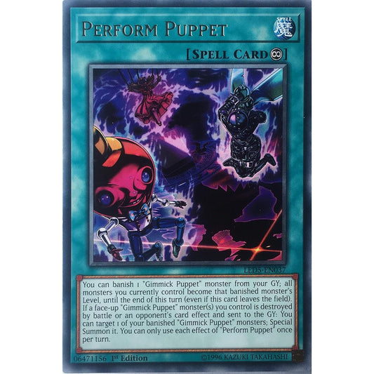 - Playing Puppet - LED5-EN037 - Rare - 1st Edition - Legendary Duelists: Immortal Fate