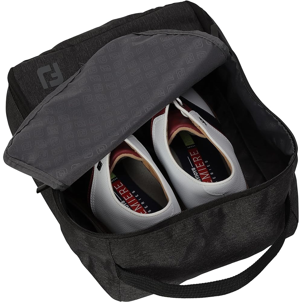 [Footjoy] Shoe Case FJ Heather Shoe Bag Charcoal