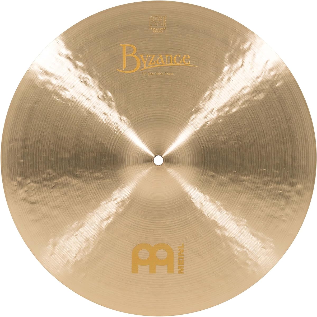 MEINL Cymbals Meinl Byzance Jazz Series Crash Cymbal 17" Thin Crash B17JTC [Official Japanese Product]