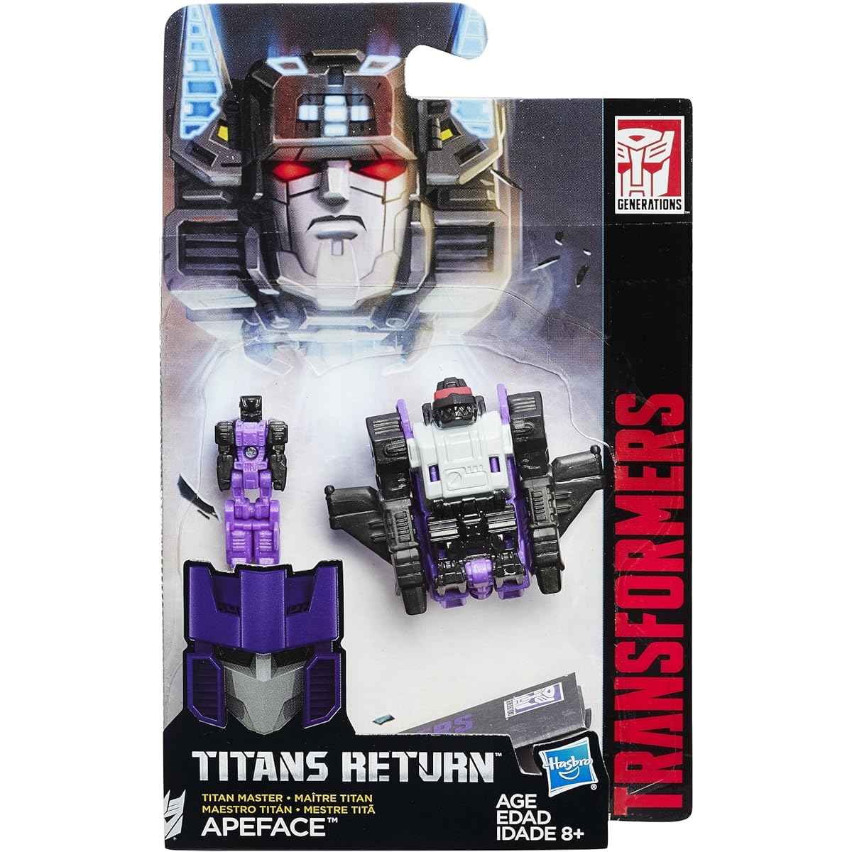 Transformers Generations 2016 Titans Return Titan Master Class Apeface / TRANSFORMERS TITANS RETURN Titan Master APEFACE [Parallel Import] Headmaster