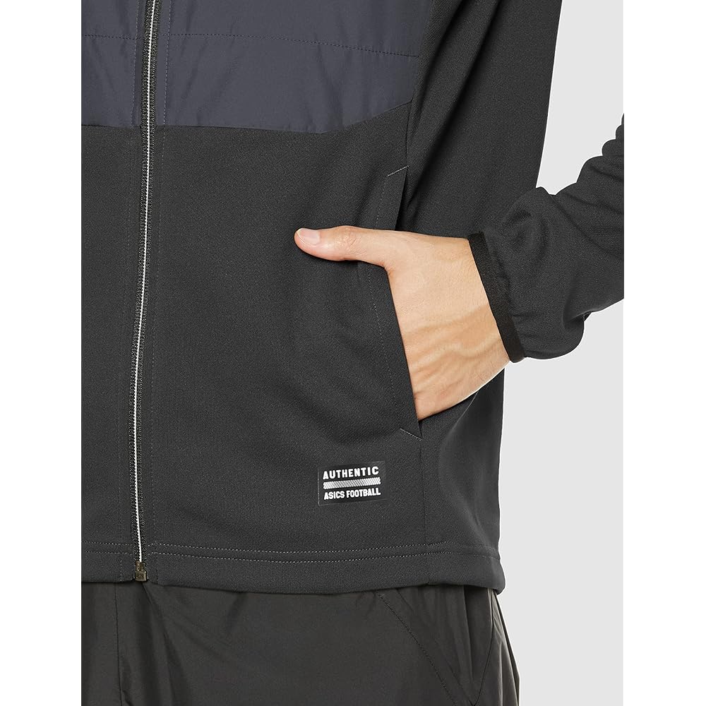 [ASICS] Soccer Wear Hybrid Full Zip Top 2101A190 Men's