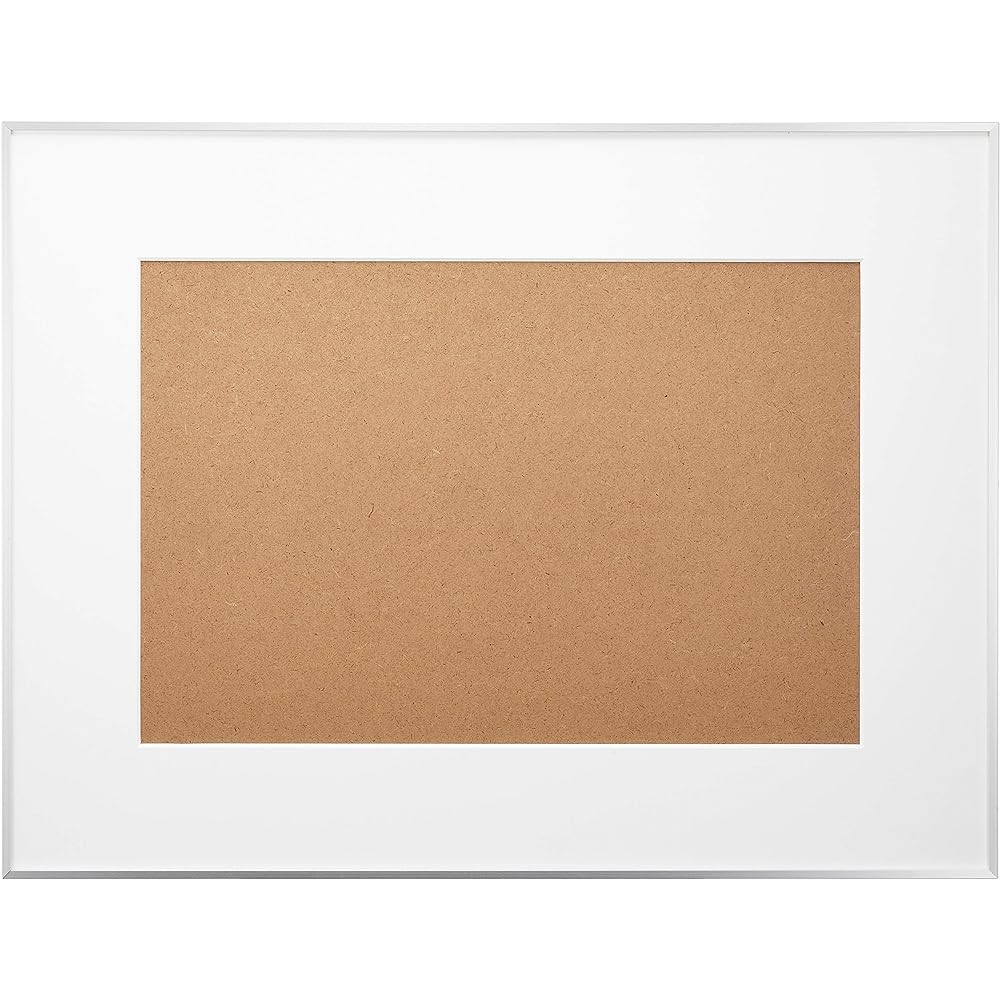 Kenko Picture Frame Gallery A3 Novi Acrylic Type Aluminum Frame Silver Made in Japan AGY-A3N-SV