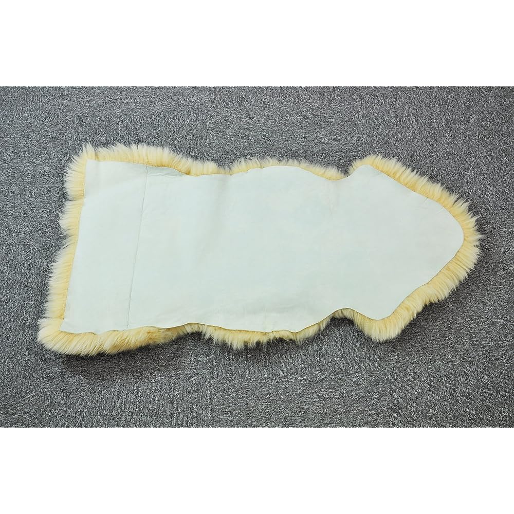 Washable shearling long hair rug 1.5 beige 620011BO